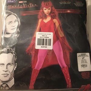 Disney WandaVision Adult Wanda Costume (L)